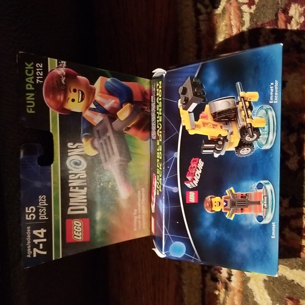 Nwt! 55pcs Lego dimensions  emmet